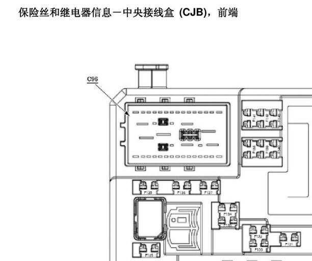 2012年福特福克斯保险丝继电器资料