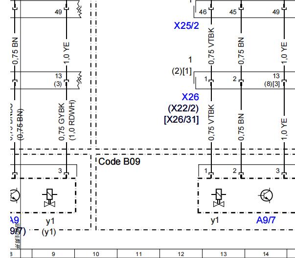 2016年奔驰GLE320空调电路图和维修手册