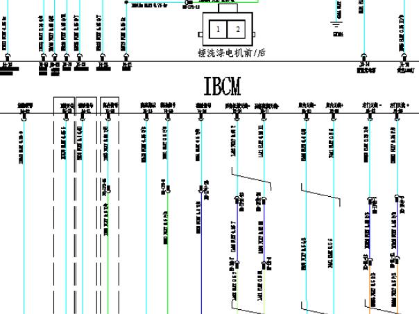 2022年长安欧尚X5中控电路图