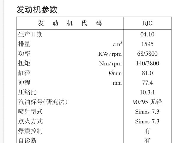 2006年大众捷达BJG发动机维修手册