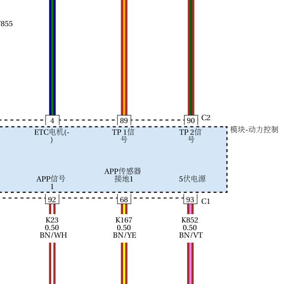 2017年吉普指南者发动机和通讯电路图