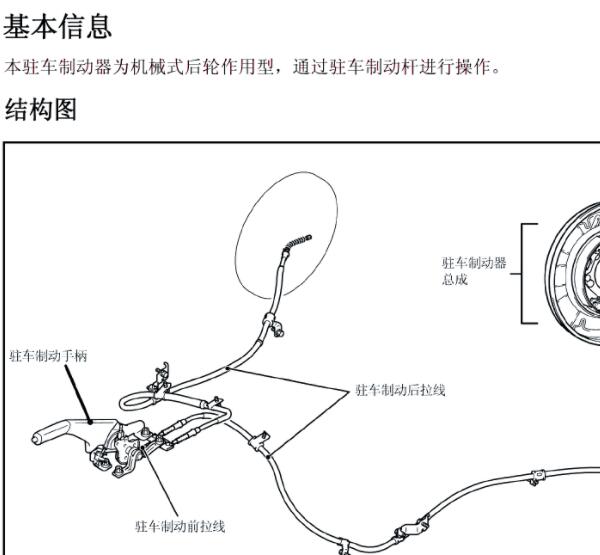 2019年三菱帕杰罗电子手刹维修手册