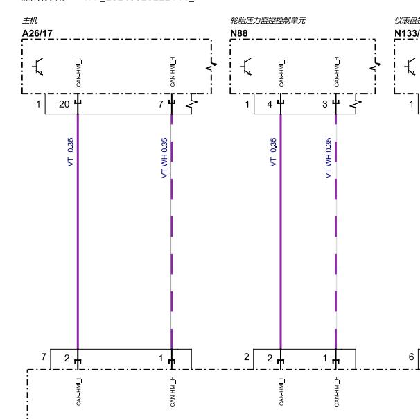 2021年奔驰A180L 网络电路图