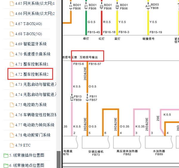 2021-2022年广汽Aion V高压互锁电路图