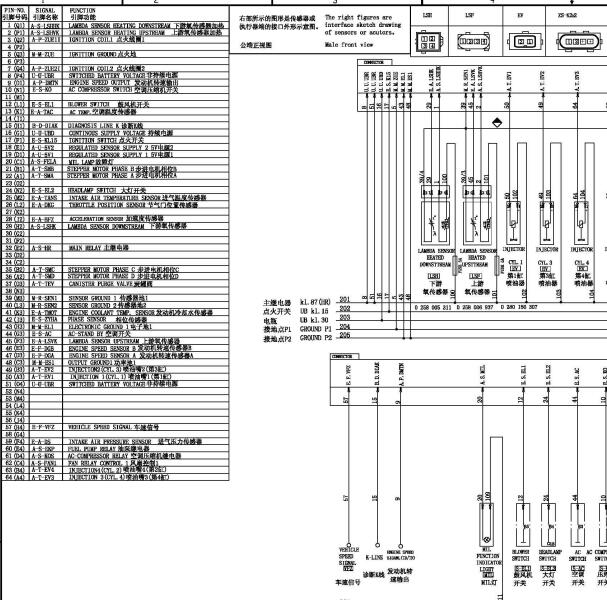 2015年铃木DA465QA发动机电路图