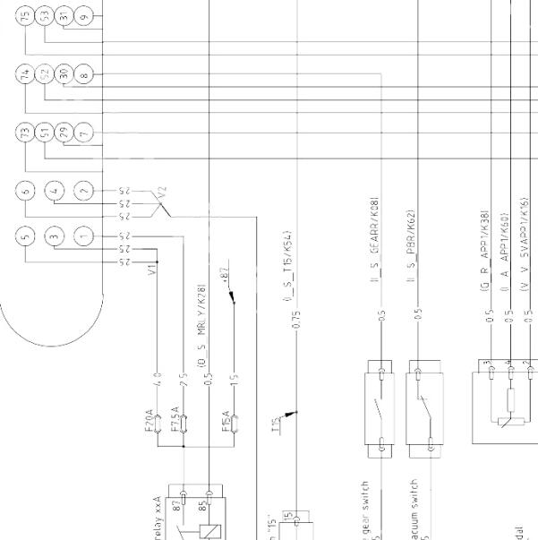 2020年依维柯欧胜发动机电路图