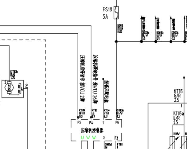 2018年瑞驰EC35空调电路图