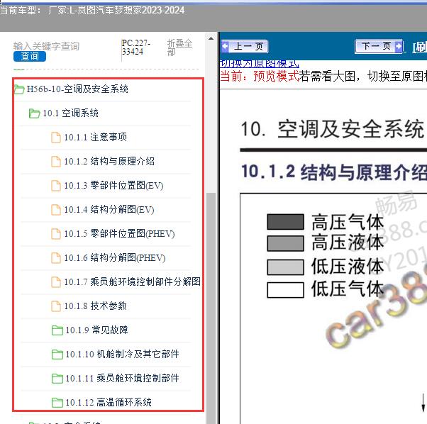 2023-2024年岚图汽车-梦想家 空调系统维修手册