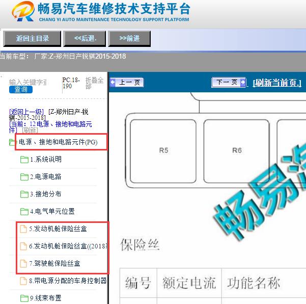 2015-2018年日产锐骐保险说明资料