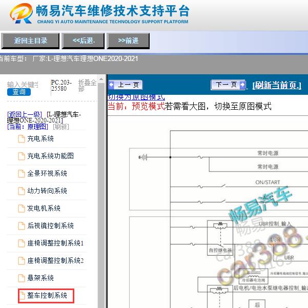 2020-2021年理想ONE整车控制器原理图