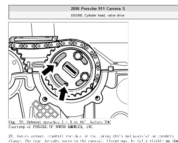 2006年保时捷911发动机正时资料