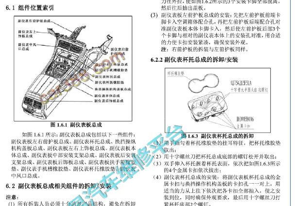 2021年比亚迪秦PLUS DMi 中控台拆装资料