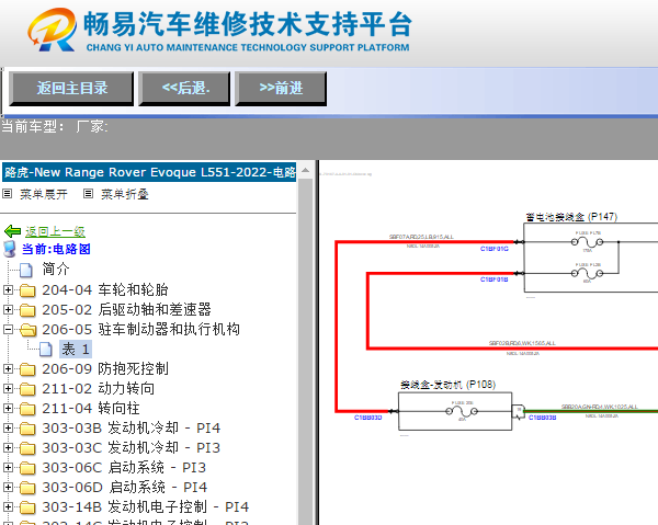 2022年路虎揽胜极光全车电路图资料