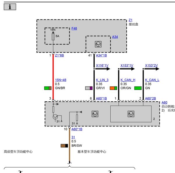 2014年宝马X3大灯电路图
