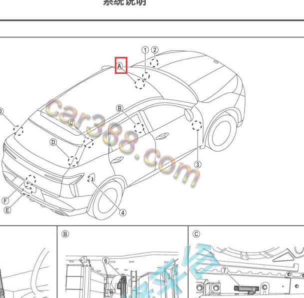 2020年启辰启辰星智能钥匙盒安装位置