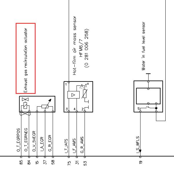 东风风光SFD13A发动机EGR电路图