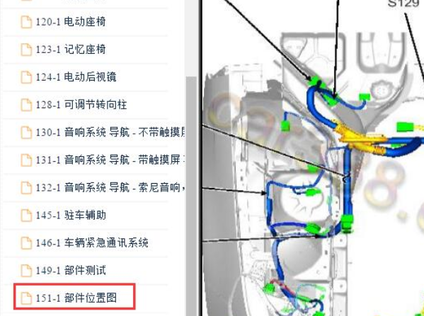 15年福特锐界全车模块位置图