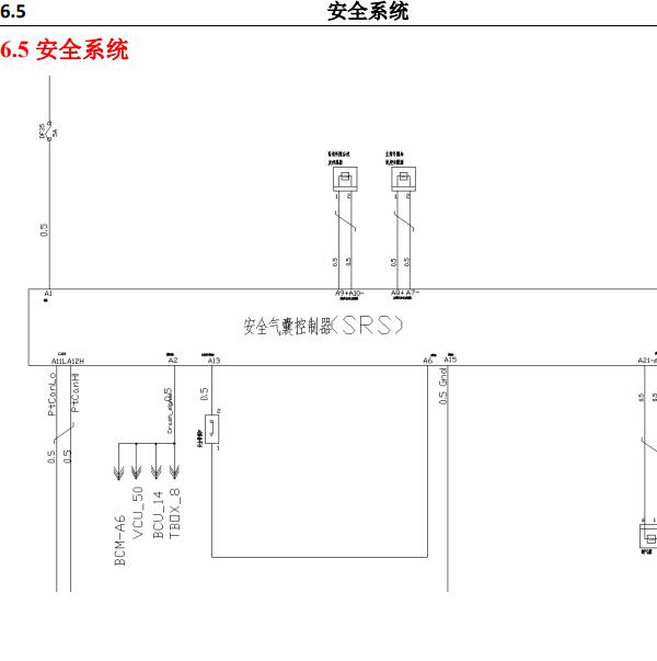 2020-2022年款奔奔E-Star安全气囊电路图.