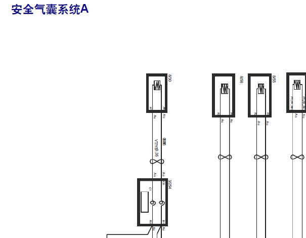 2021年吉利星越L安全气囊电路图