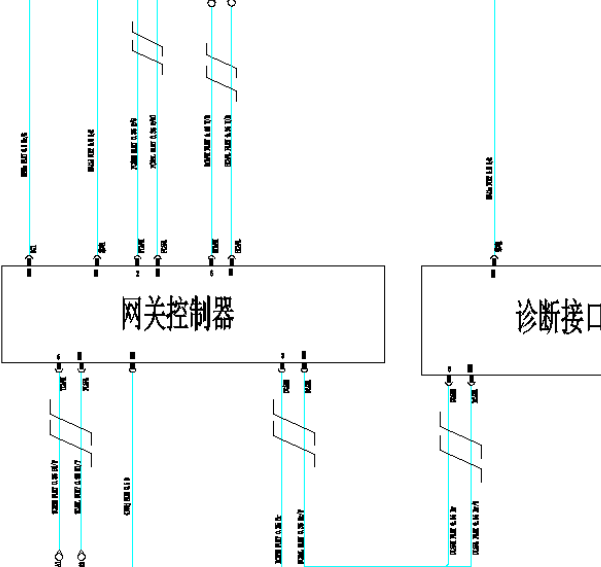 2021年长安欧尚X5网络通讯电路图