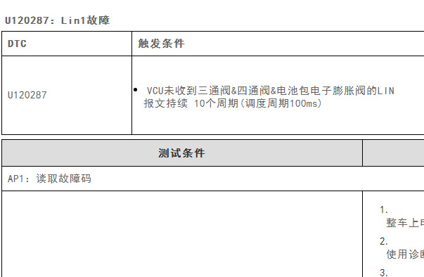 2023年问界M5 EV U120287故障码诊断资料