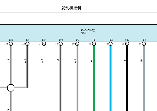 2024年丰田普拉多发动机电路图