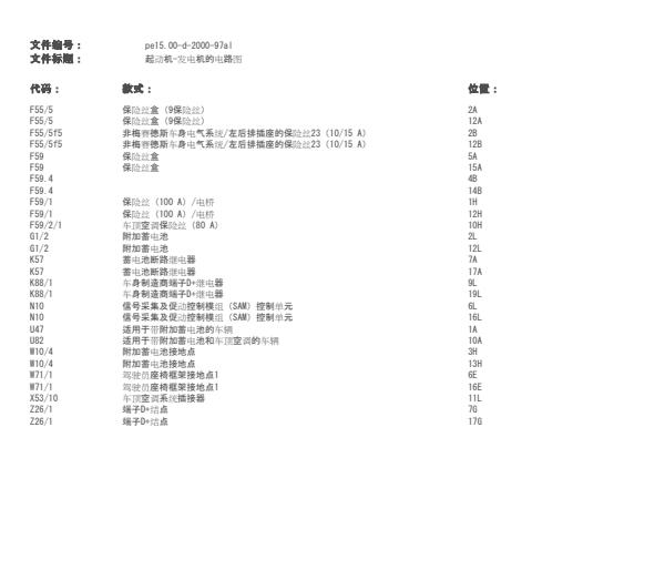 2011年奔驰凌特启动电路图