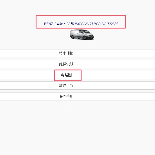 2013年奔驰唯雅诺全车电路图