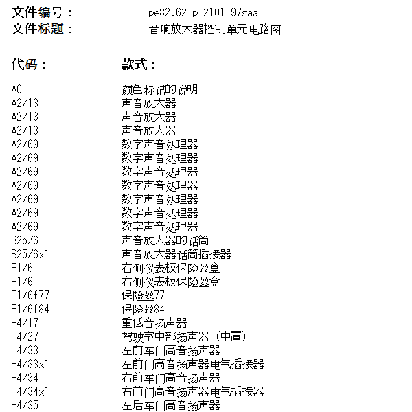 2010年奔驰S500功放电源电路图