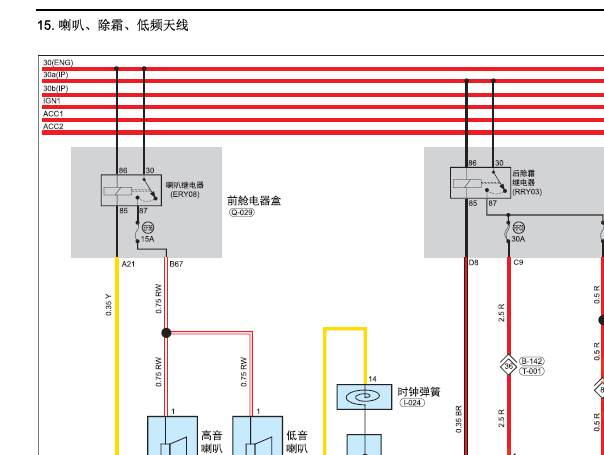 2022年捷途X70 PLUS喇叭电路图