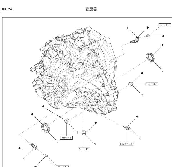2018年中华V7变速箱维修手册