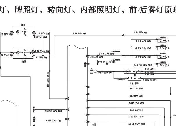 2013-2015年长安欧力威灯光电路图