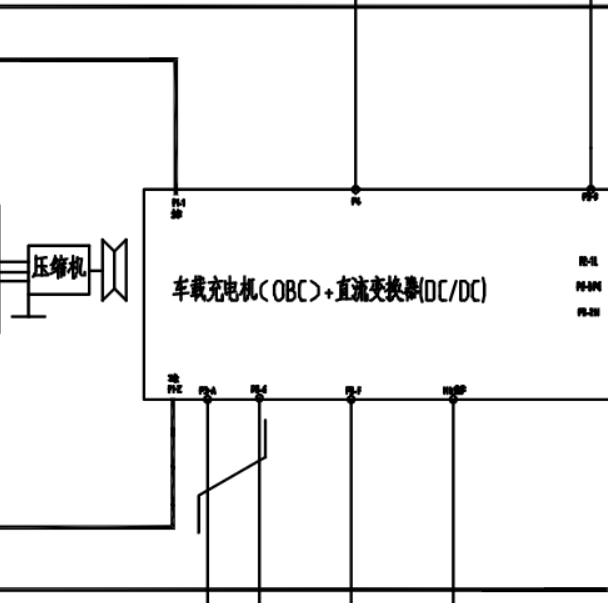 2019年长安V5 DC/DC电路图