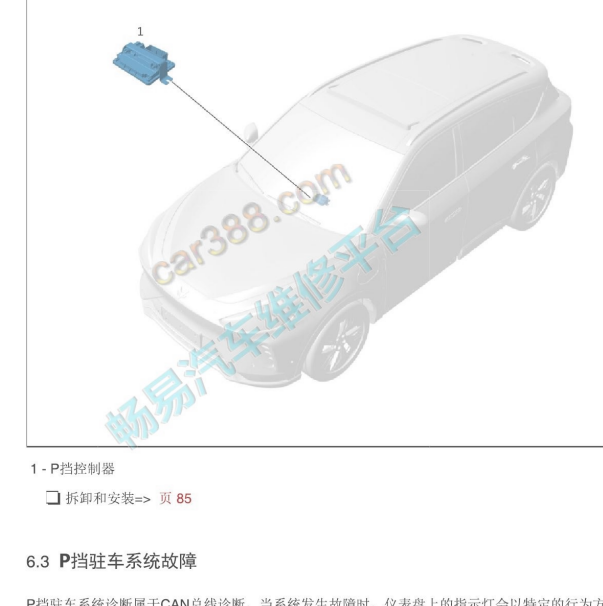 2022年极狐阿尔法T P挡控制器安装位置