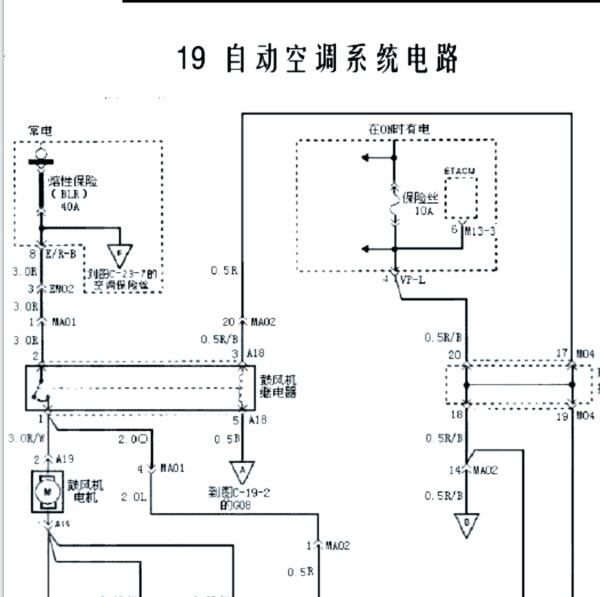 2015年华泰圣达菲空调电路图