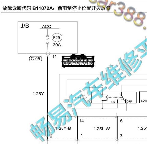 2018年东南DX3EV  B11072A故障码资料