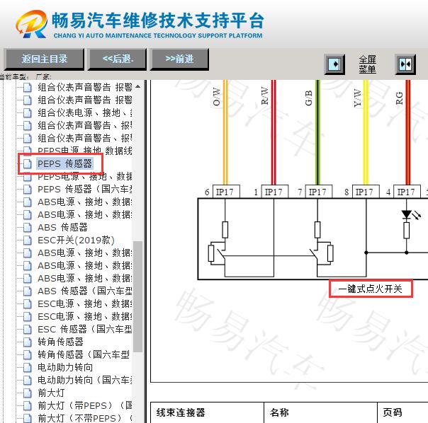 2020年吉利远景X3一键启动电路图