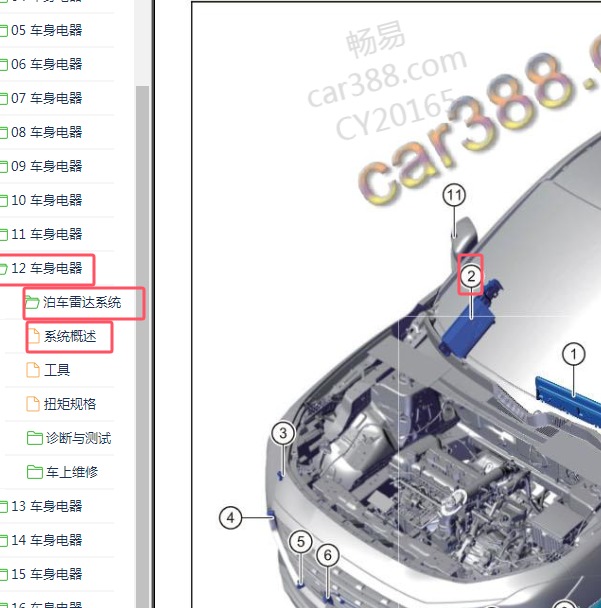 2023年奇瑞捷途X70 PIUS全景影像模块位置