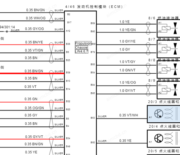 17年沃尔沃s60l发动机电脑线路图