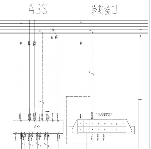 2018年开瑞K60EV网络诊断电路图