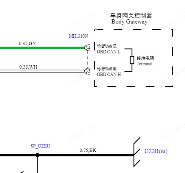 2024年乐道L60 网络通讯电路图