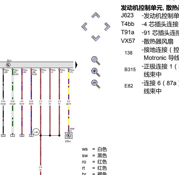 2019年斯柯达柯迪亚克发动机电路图