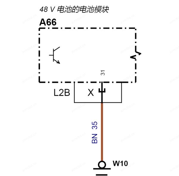 2024年奔驰E300L 48V电路图
