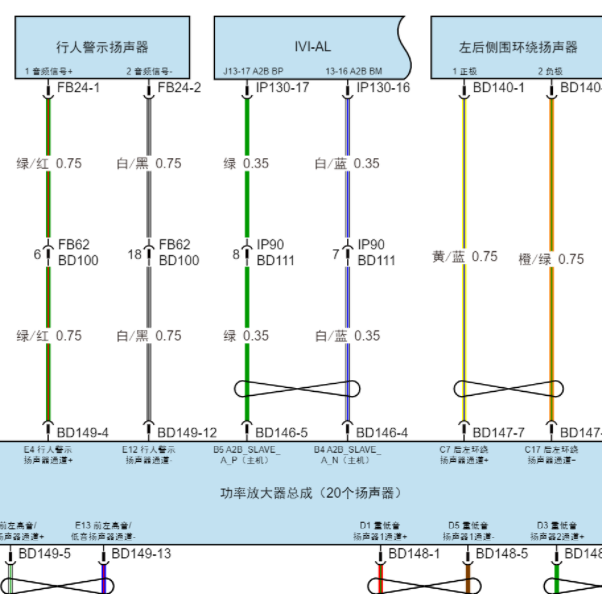 2024年岚图梦想家功放电路图