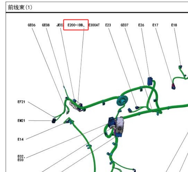 2013年现代格越喷油嘴驱动盒位置