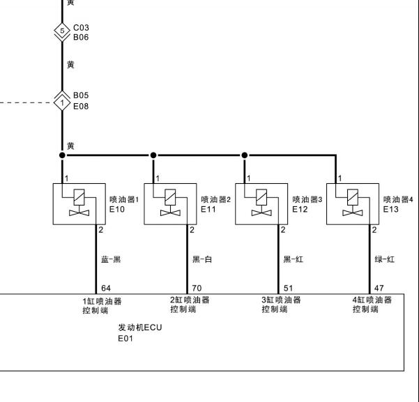 2019年江淮康玲LJ469Q发动机电路图