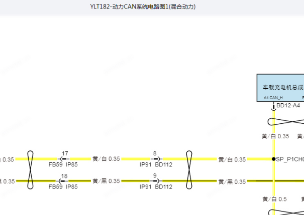 2024年岚图梦想家CAN通讯电路图资料