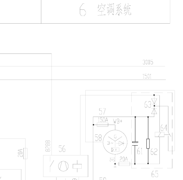 2016年金龙海格空调电路图