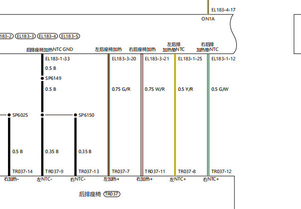 2024年零跑C11电动座椅和车窗电路图资料