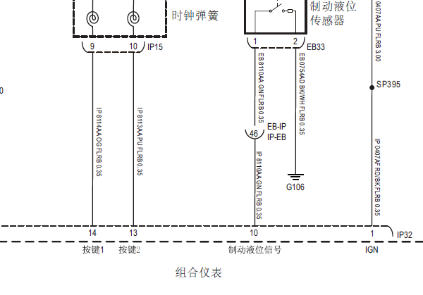 2022年大通G50仪表电路图和针脚资料
